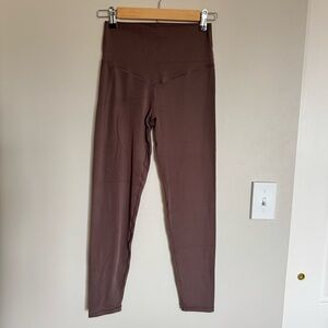 OFFLINE By Aerie Real Me 7/8 Legging Hi-Rise Brown Size M